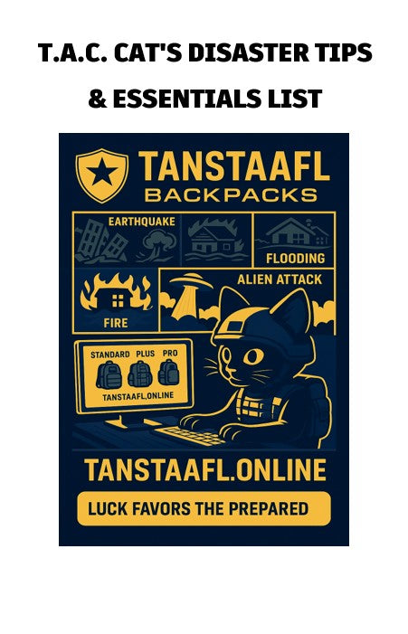 BULLETIN 007 - TAC CAT'S DISASTER TIPS BOOKLET