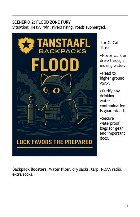 BULLETIN 007 - TAC CAT'S DISASTER TIPS BOOKLET