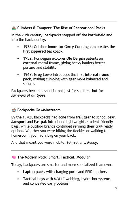 BULLETIN 007 - TAC CAT'S DISASTER TIPS BOOKLET