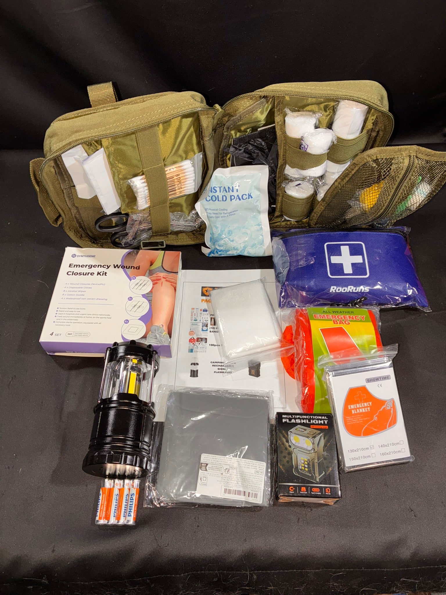 TANSTAAFL BACKPACKS DISASTER ESSENTIALS PACKAGE BRAVO