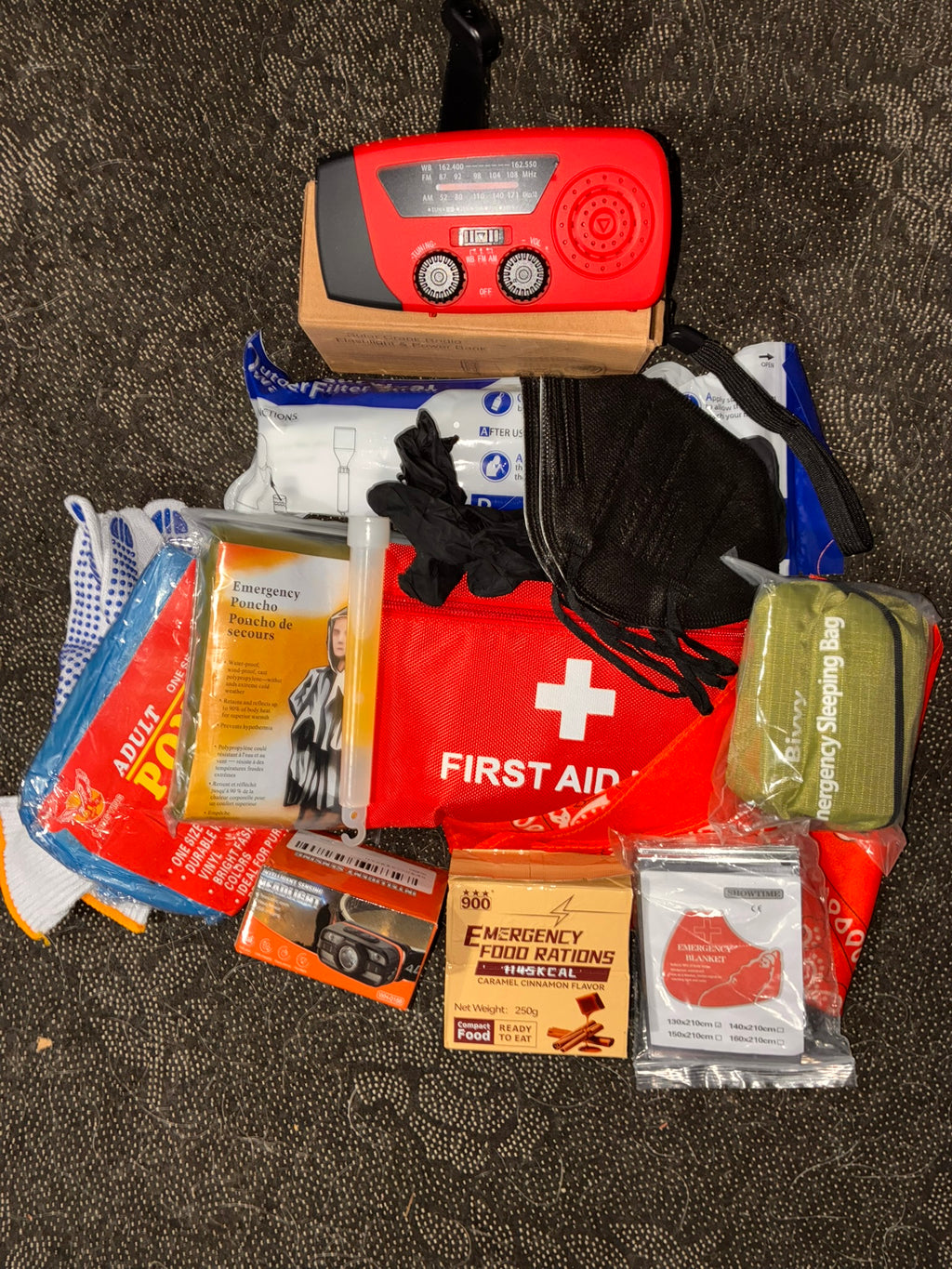 TANSTAAFL BACKPACKS DISASTER ESSENTIALS PACKAGE ALPHA