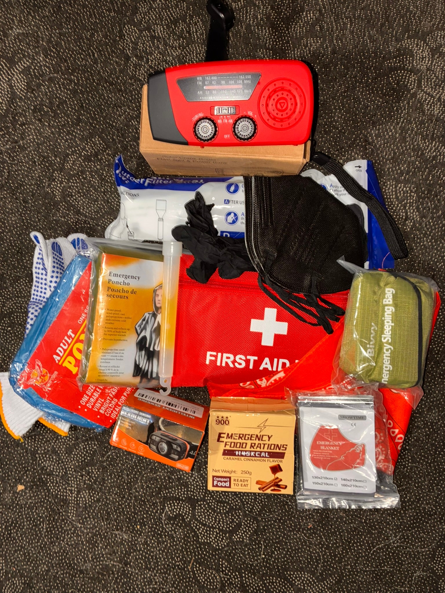 TANSTAAFL BACKPACKS DISASTER ESSENTIALS PACKAGE ALPHA