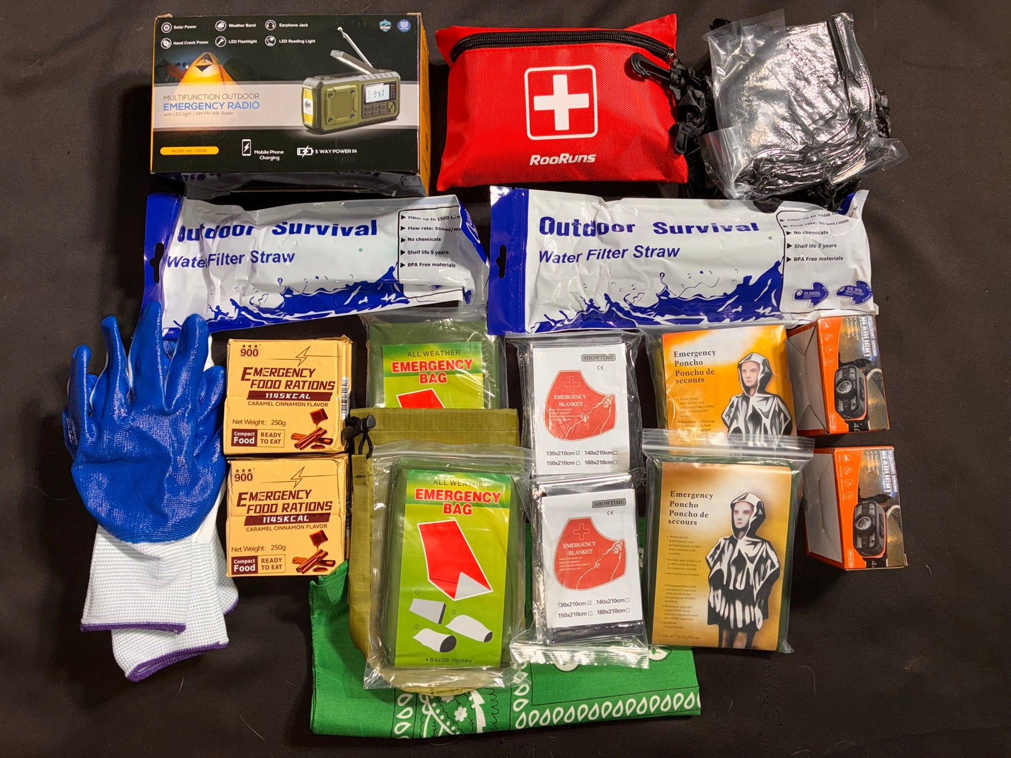 TANSTAAFL BACKPACKS DISASTER ESSENTIALS PACKAGE ALPHA