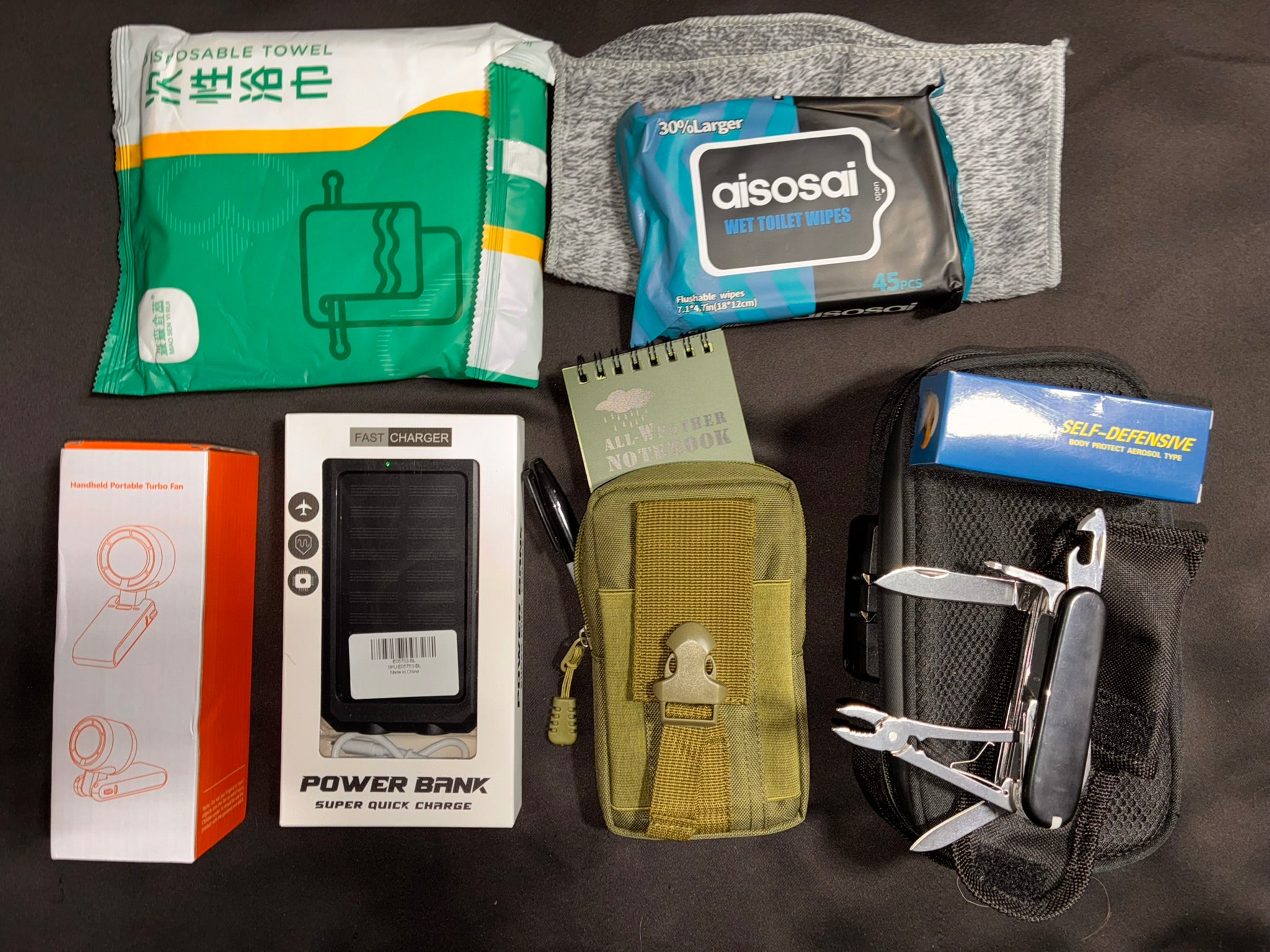 TANSTAAFL BACKPACKS DISASTER ESSENTIALS PACKAGE CABLE