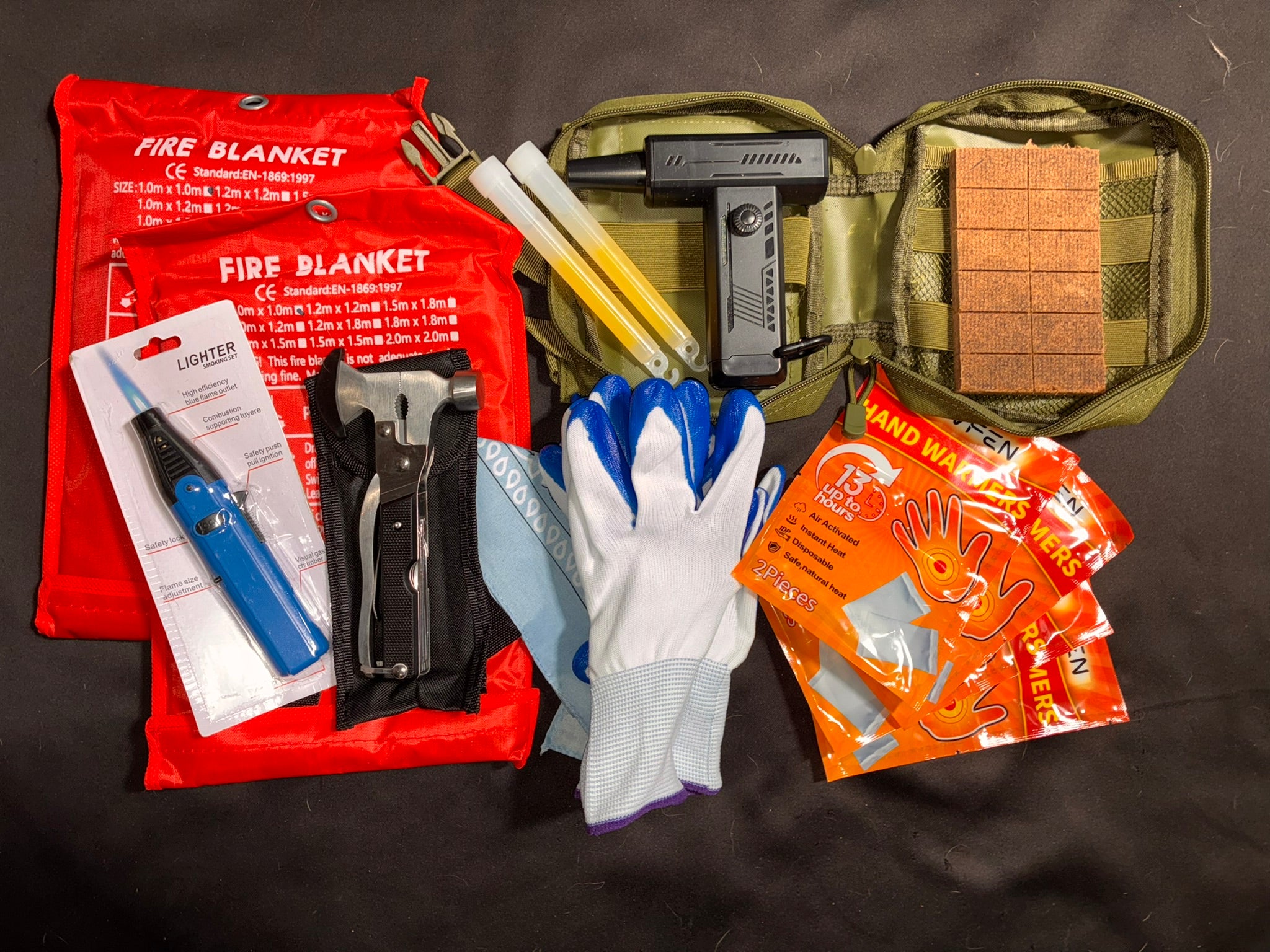 TANSTAAFL BACKPACKS DISASTER ESSENTIALS PACKAGE CABLE