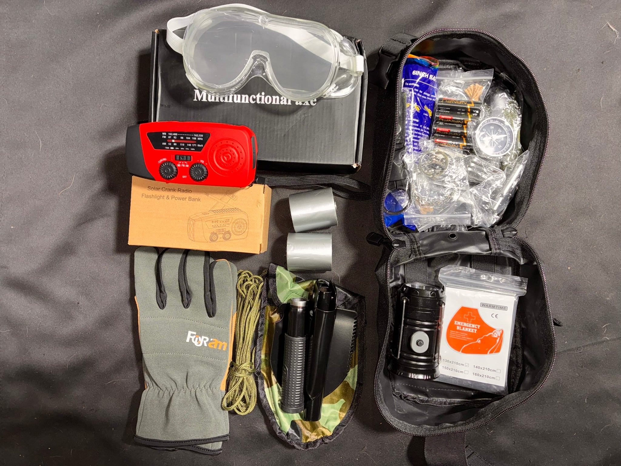 TANSTAAFL BACKPACKS DISASTER ESSENTIALS PACKAGE DEVO