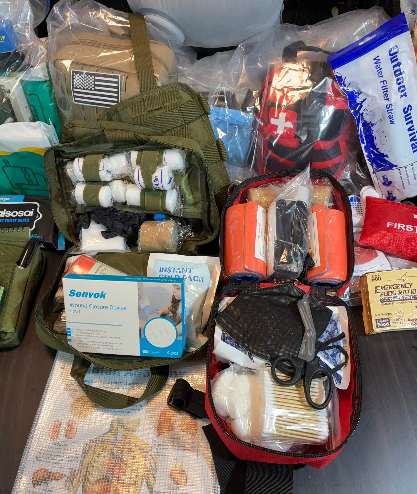 TANSTAAFL BACKPACKS DISASTER ESSENTIALS PACKAGE BRAVO