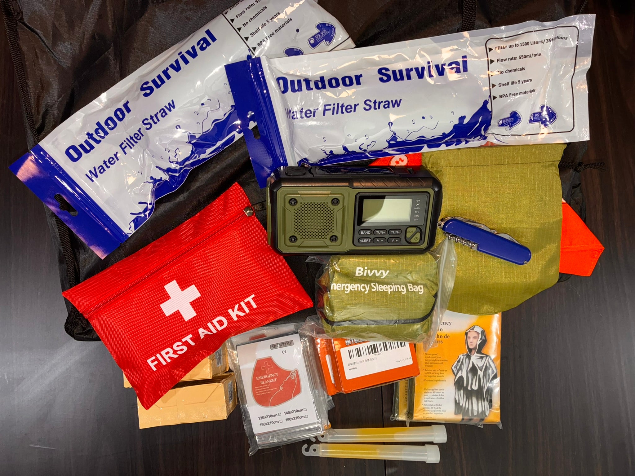 TANSTAAFL BACKPACKS DISASTER ESSENTIALS PACKAGE ALPHA