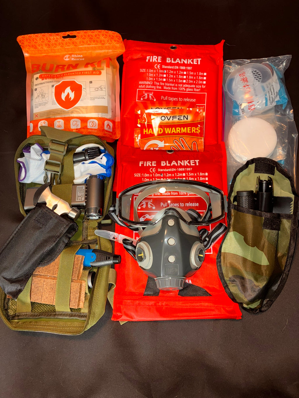 TANSTAAFL BACKPACKS DISASTER ESSENTIALS PACKAGE CABLE