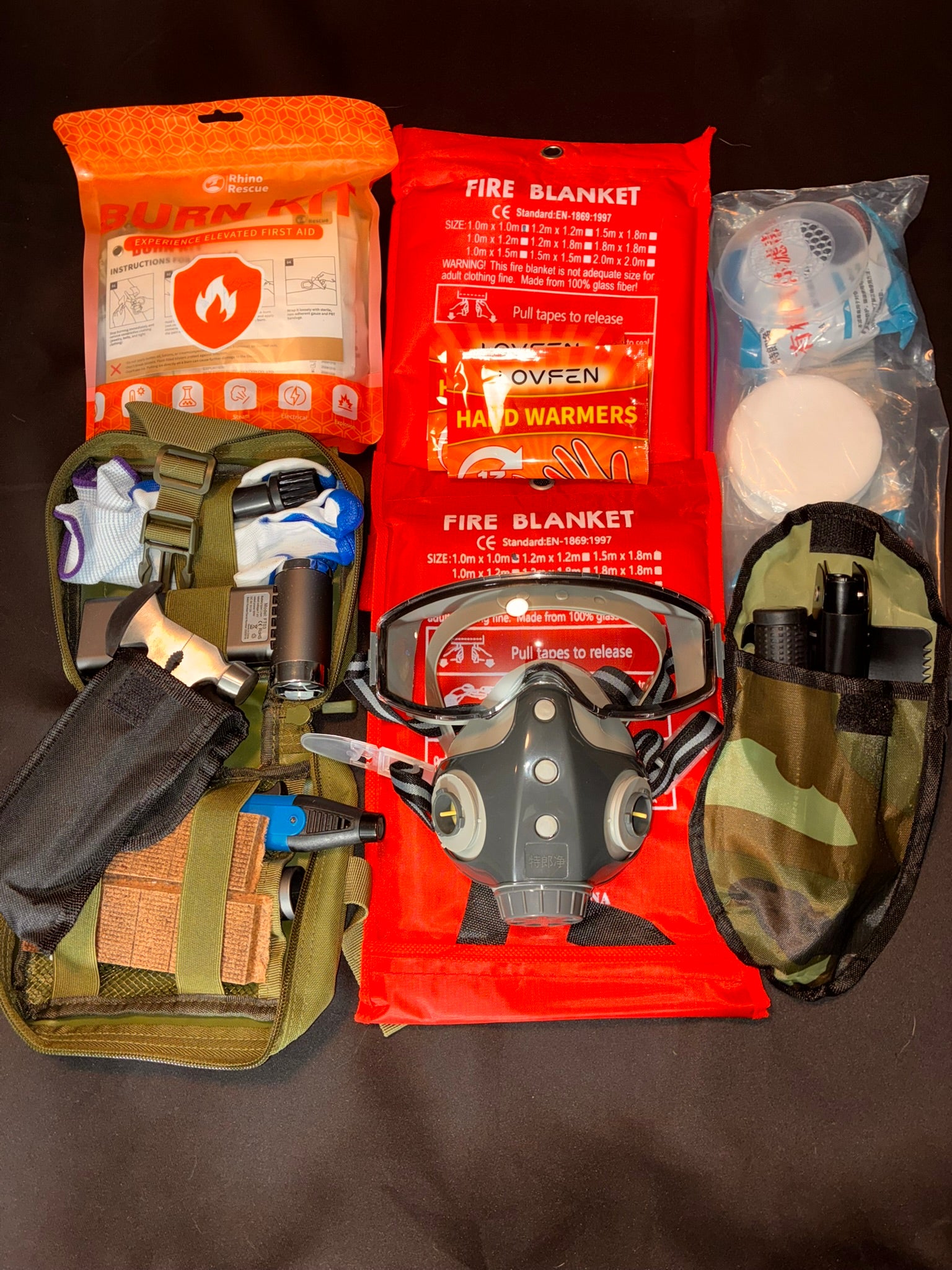 TANSTAAFL BACKPACKS DISASTER ESSENTIALS PACKAGE CABLE