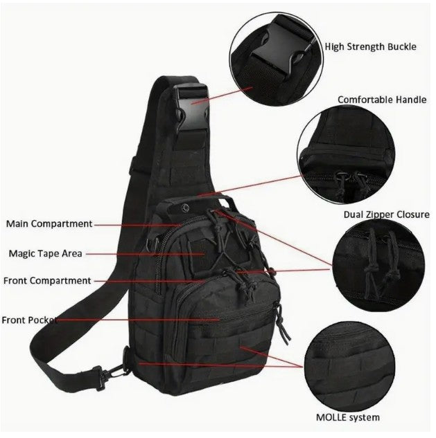 KID BACKPACK 10J - KID & SENIORS PACK 2 SHOULDER SLING