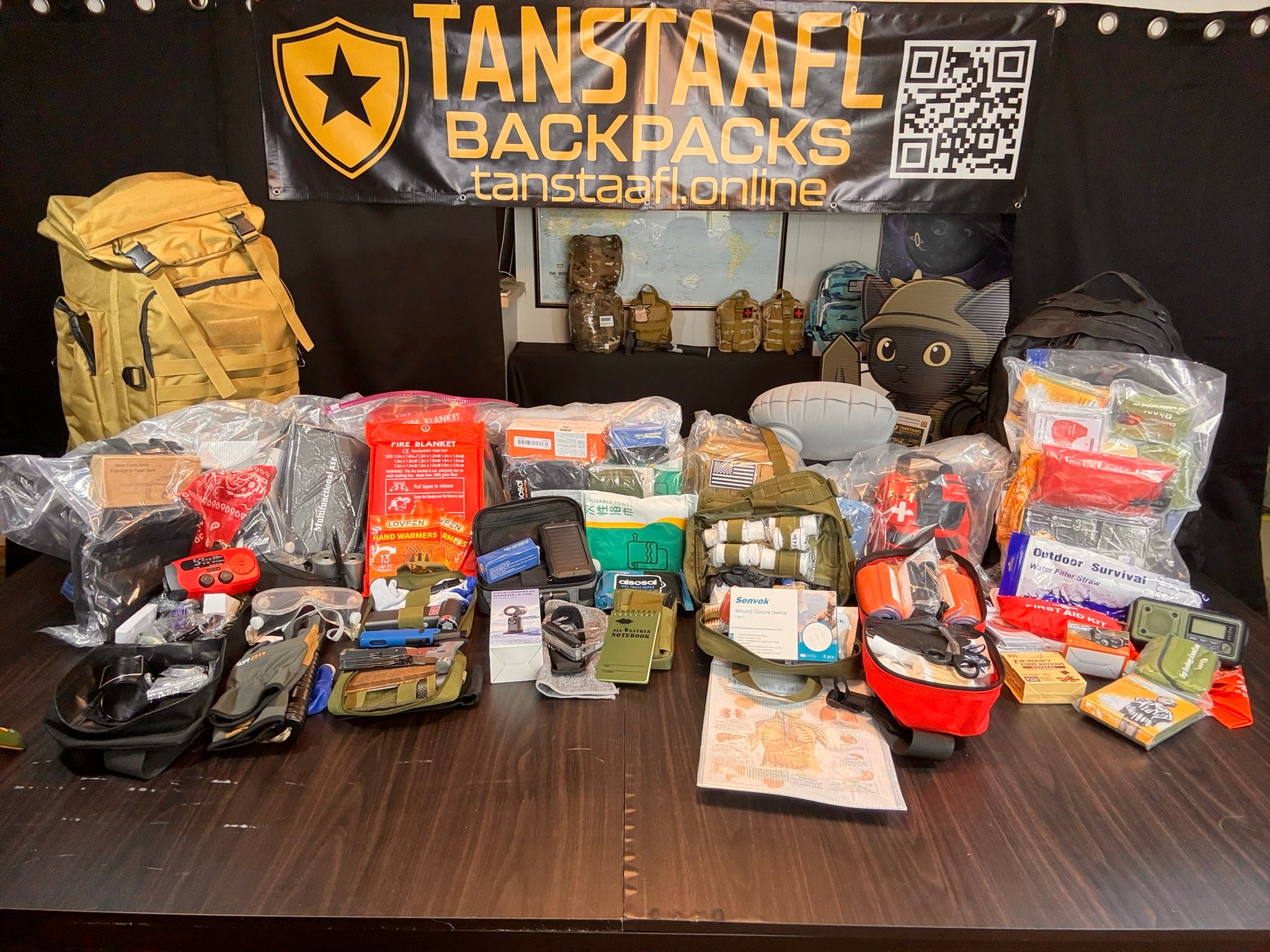 TANSTAAFL BACKPACKS UNIFIED ESSENTIALS COLLECTION w SUPPORT PACK