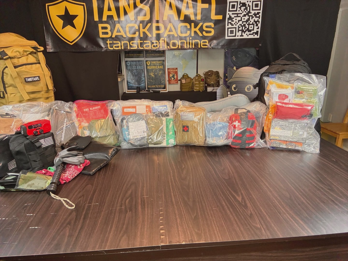 TANSTAAFL BACKPACKS DISASTER ESSENTIALS PACKAGE DEVO