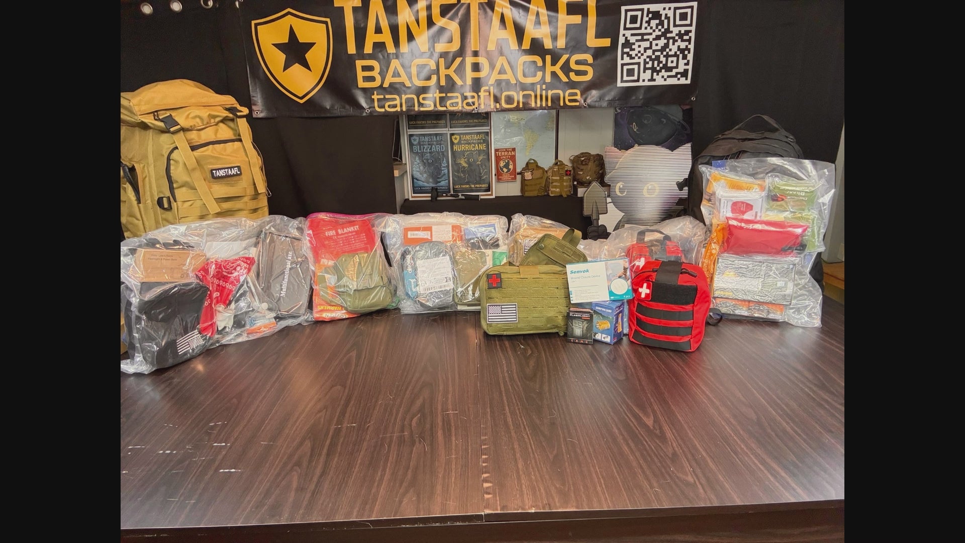 TANSTAAFL BACKPACKS DISASTER ESSENTIALS PACKAGE BRAVO