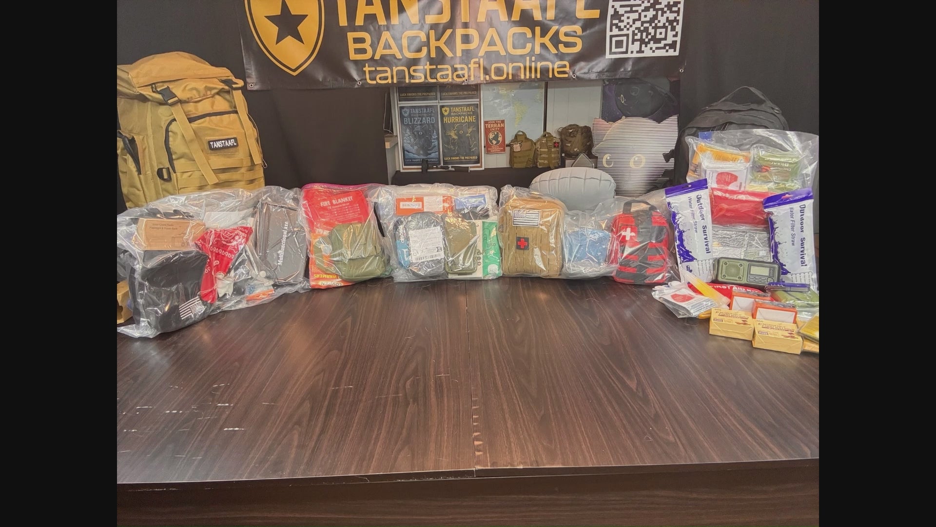 TANSTAAFL BACKPACKS UNIFIED ESSENTIALS COLLECTION w SUPPORT PACK