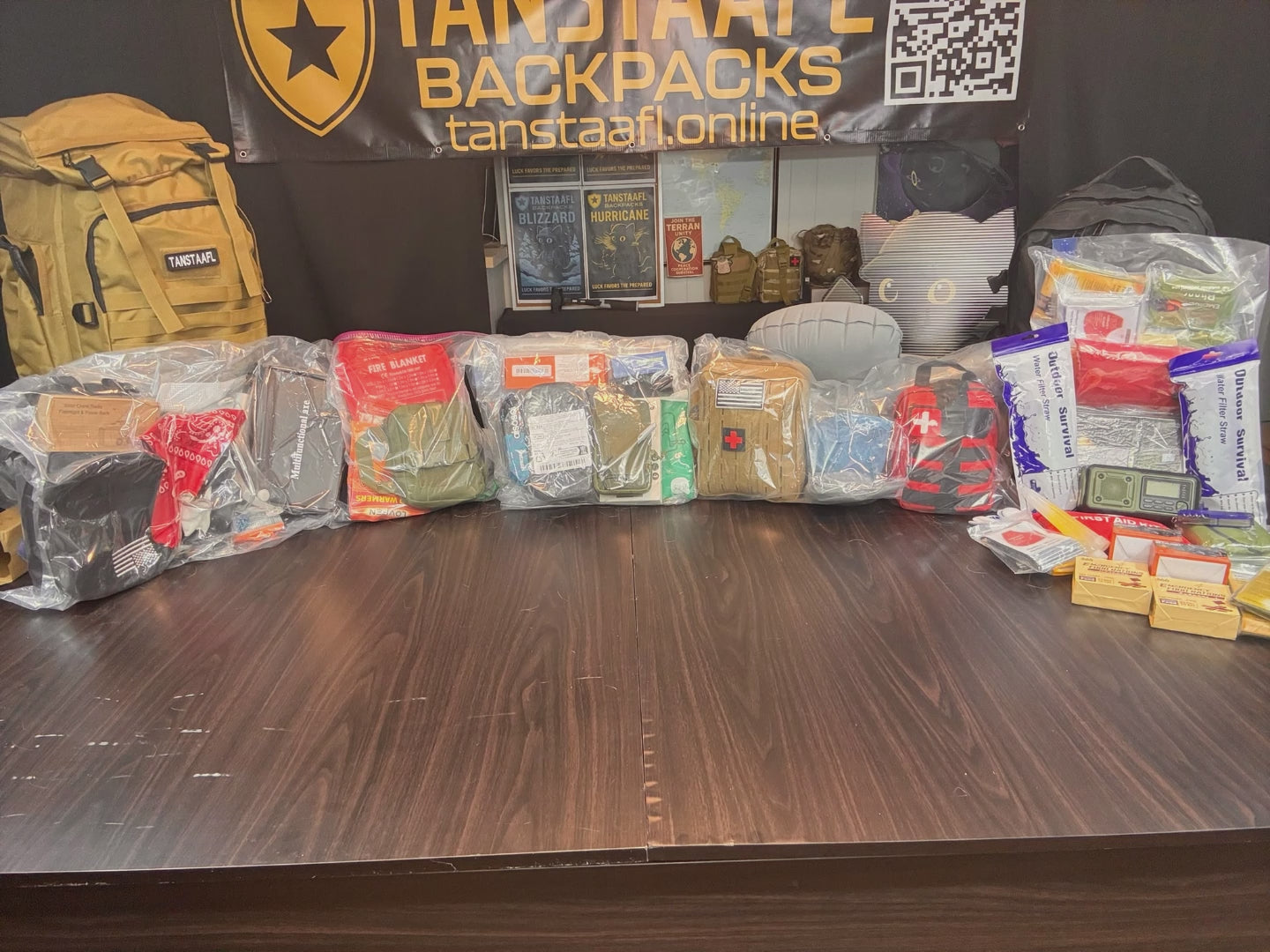 TANSTAAFL BACKPACKS DISASTER ESSENTIALS PACKAGE ALPHA