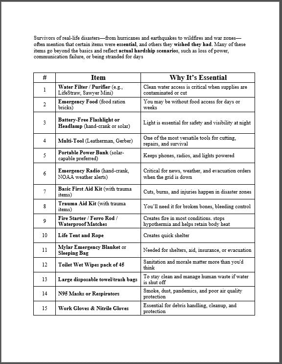 TANSTAAFL BACKPACKS TERRAN STANDARD LOADOUT 23